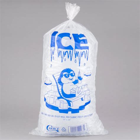 big bag of ice