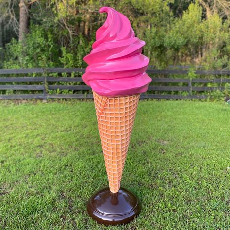 big ice cream cone