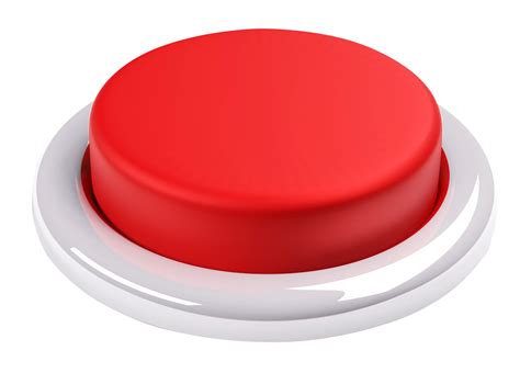 big red button on table, Table button royalty-free images, stock photos & pictures