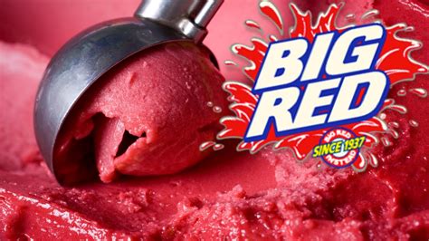 big red ice cream
