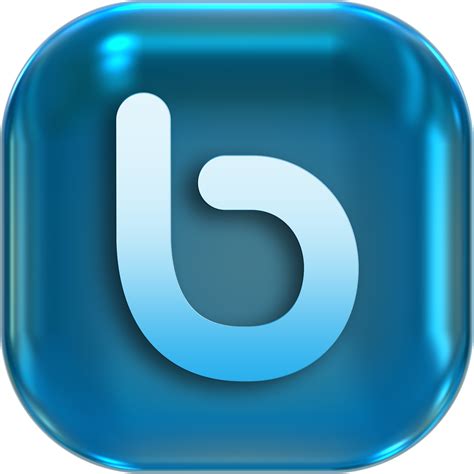 bing icon button, Icons,symbols,bing,search engine,button