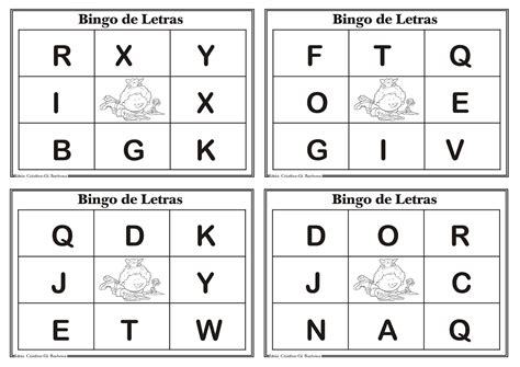 bingo das letras