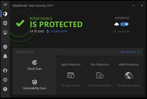 bitdefender main interface, Bitdefender yr norton subscription. Bitdefender user interface