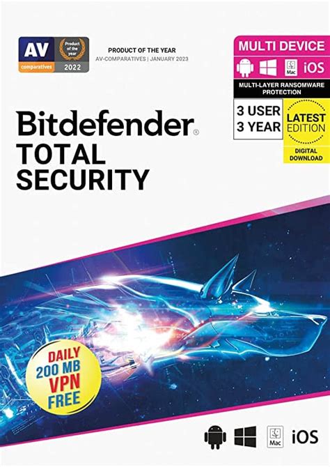 bitdefender total security 3 user 3 years, Bitdefender total security 5 devices 3 year windows/mac/android/ios. Bitdefender total security (2023) review: a user-friendly security