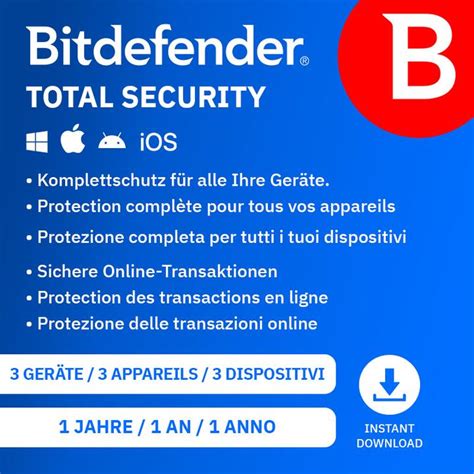 bitdefender total security kaufen, Bitdefender total security 2020 (download, 5 devices, 1 year. Bitdefender total security devices 1year device multi 2021