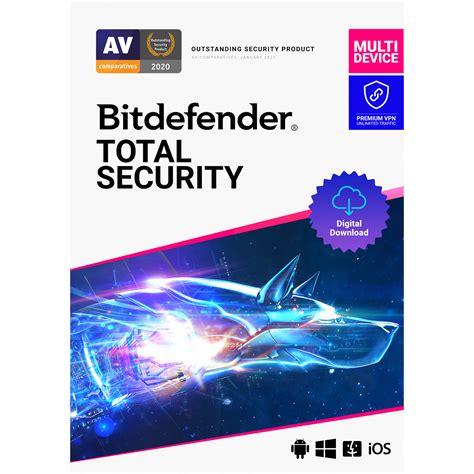bitdefender total security with vpn, Bitdefender total security software year key vpn devices features. Bitdefender total security + vpn premium 10 devices 3 years
