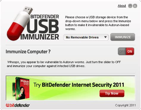 bitdefender usb immunizer, Bitdefender usb immunizer: install, use and review. Bitdefender usb immunizer: install, use and review