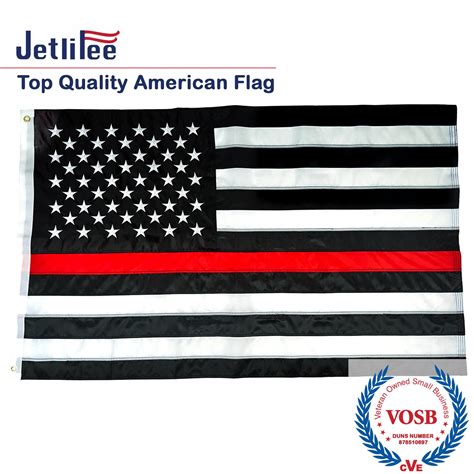 black american flag thin red line, Thin red line black flag us stock illustration 2183963045