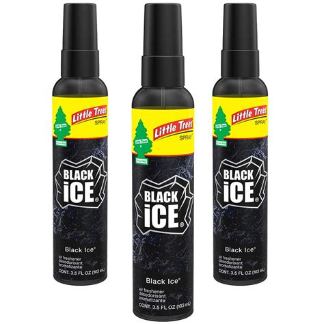 black ice air freshener spray
