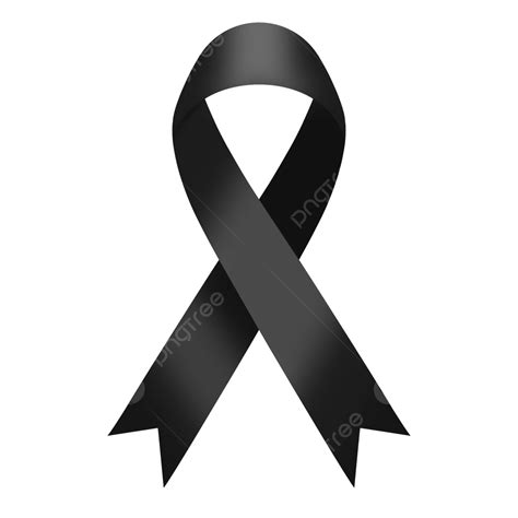 black ribbon, Black satin ribbon png