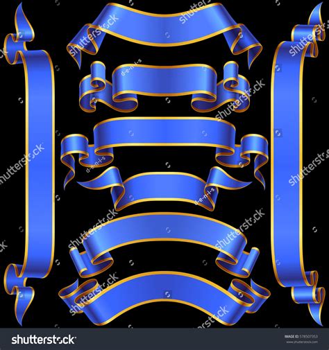 black with blue border ribbon, 80,359 blue border ribbon images, stock photos & vectors