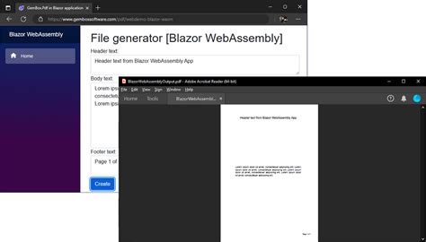 blazor download pdf file, How to build a pdf viewer with blazor
