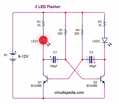 blinker circuit diagram 