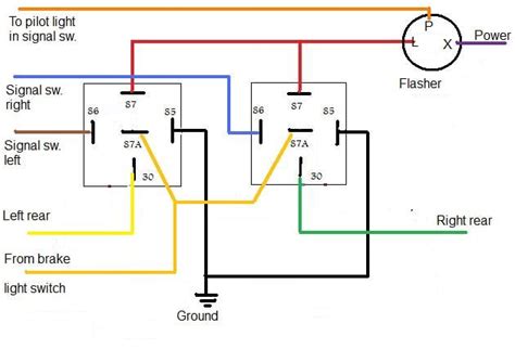 blinkers wire diagram 
