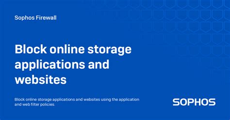 block websites sophos central, Sophos central
