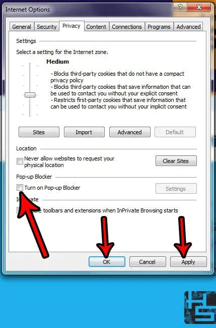 blocked pop ups internet explorer, Best way to fix problems disabling pop-up blocker in windows 8