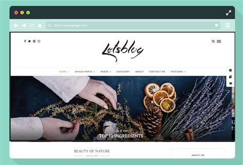 Blogging Websites Templates