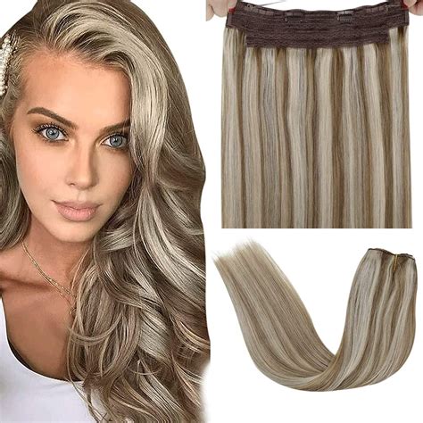 blonde real hair extensions