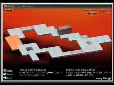 Bloxorz Level 28 Walkthrough