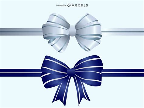 blue and silver ribbon vector, Blue and silver ribbon vector download