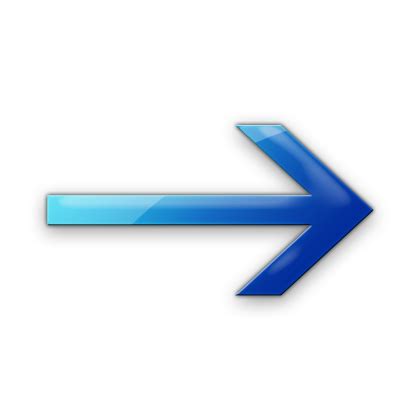 blue arrow icon with white background, Arrow icon blue, isolated on white background stock photo