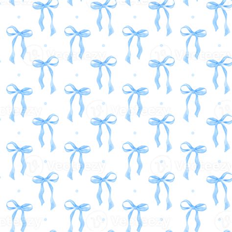 blue background pattern with ribbon, Seamless pattern with flowing ribbon on blue background. 45951291