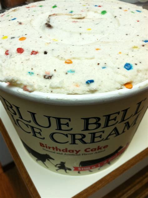 blue bell birthday cake ice cream