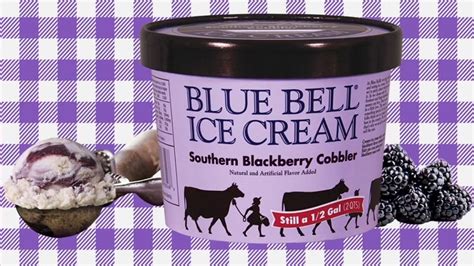 blue bell blackberry cobbler ice cream