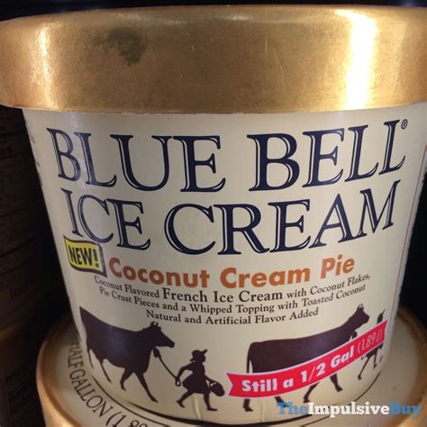 blue bell coconut ice cream