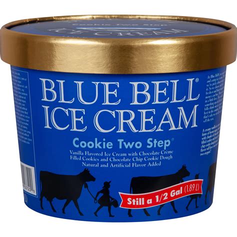 blue bell ice cream cookie two step