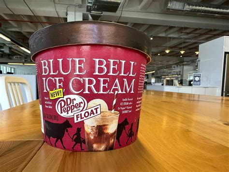 blue bell ice cream dr pepper