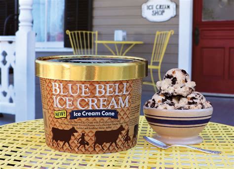 blue bell ice cream ice cream cone