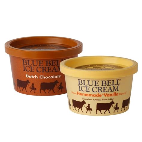 blue bell ice cream individual cups