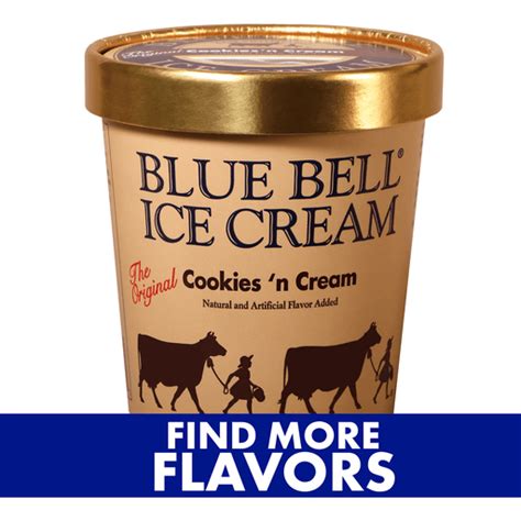 blue bell ice cream pint