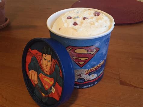 blue bell superman ice cream