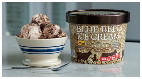 blue bell tin roof ice cream