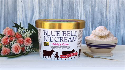 blue bell wedding cake ice cream