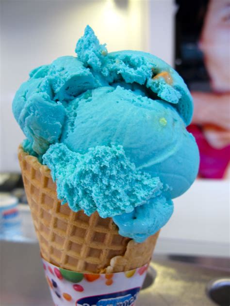 blue bubblegum ice cream