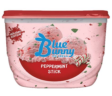 blue bunny peppermint ice cream