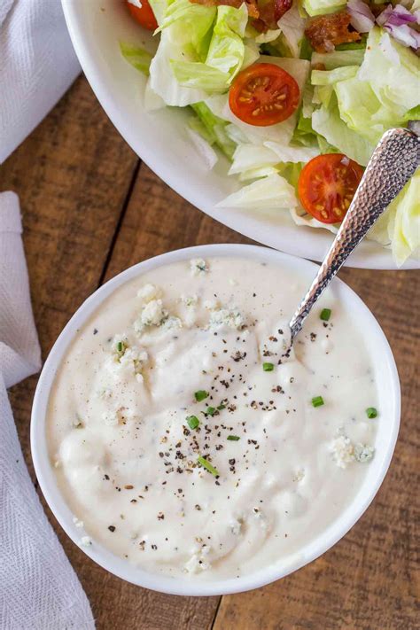 blue cheese dressing recept