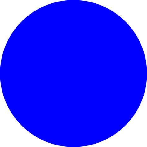 blue circle clip art, Onlinelabels clip art