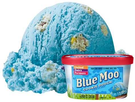 blue cookie dough ice cream