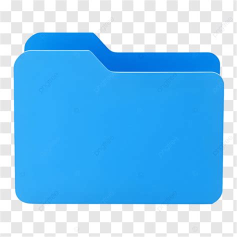 blue folder icon png computer, Blue folder icon 48676835 png
