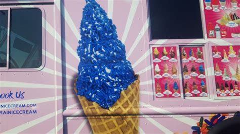 blue rain ice cream
