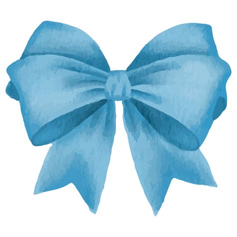 blue ribbon bow transparent background, Blue ribbon color bows isolated on transparent background 24187211 png