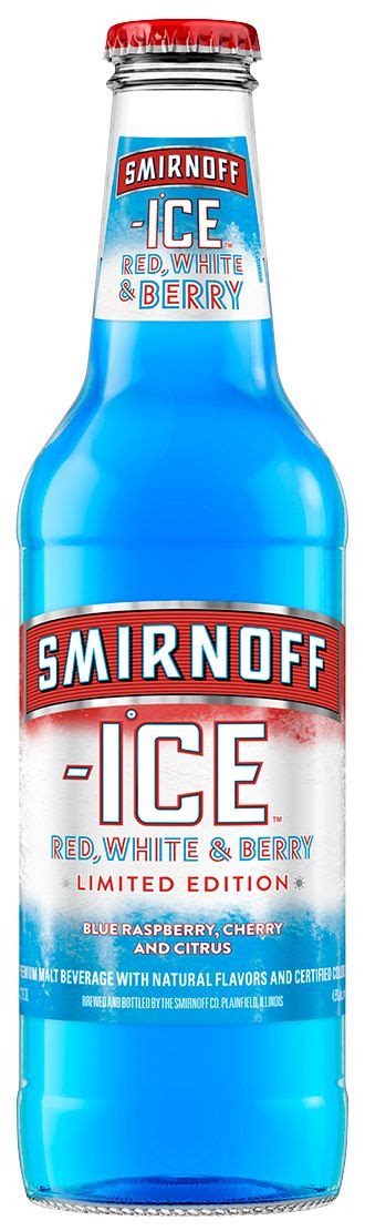 blue smirnoff ice