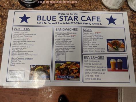 blue star cafe & ice cream treats