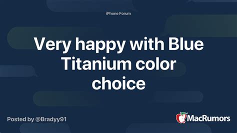 blue titanium color mac, Blue titanium 15 pro + finewoven first impressions