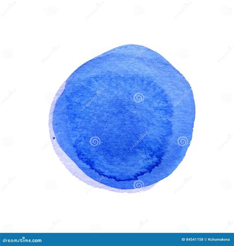 blue uneven circle, Seamless pattern of blue uneven circles hand drawn texture stock