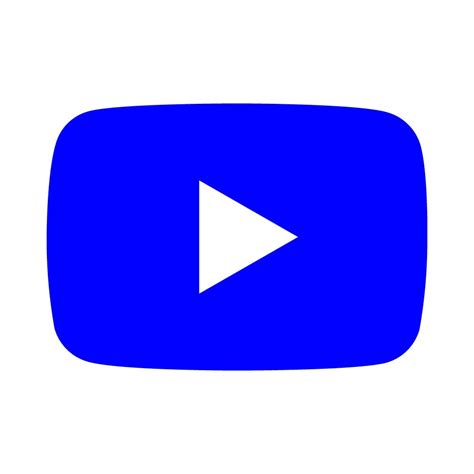 blue youtube logo, Logo icon blue social logodix gotech. Youtube blue logo